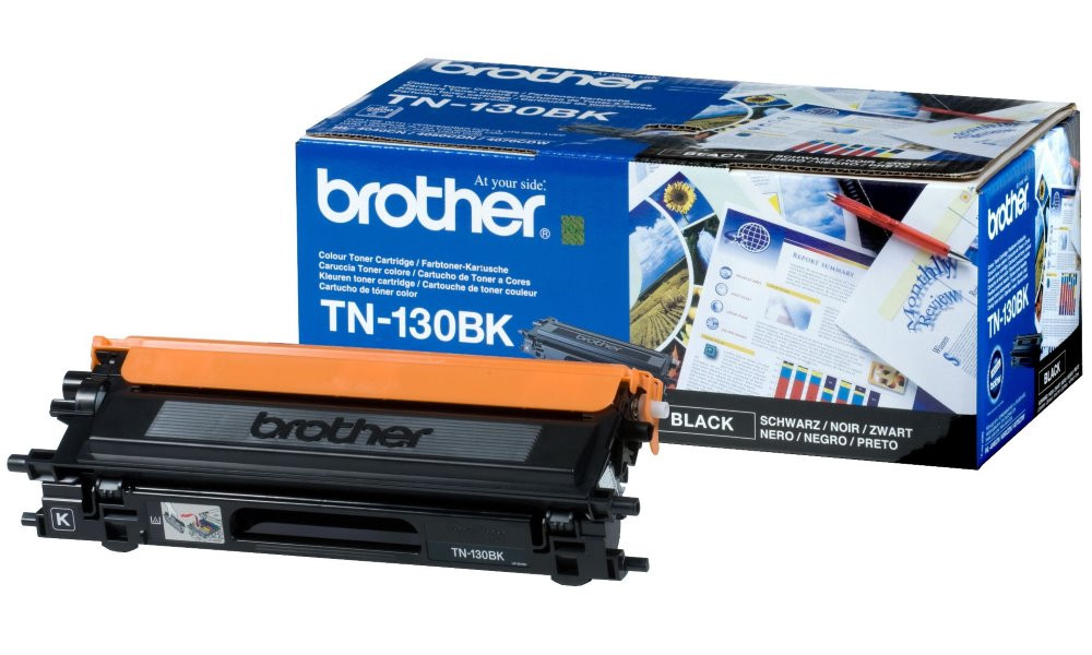 BROTHER tonerová kazeta TN-130BK/ HL-40x0/ DCP-904x/ MFC-9x40/ 2500 stránek/ Černý