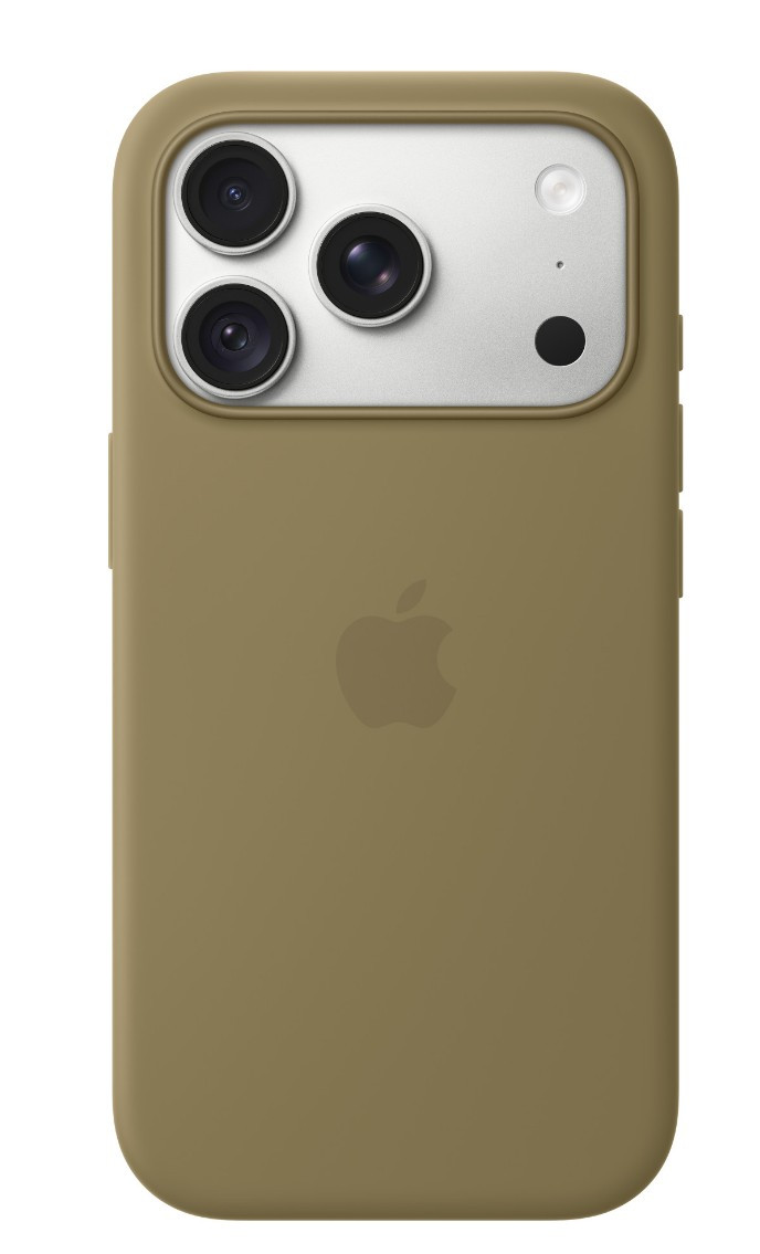 iPhone 18 Pro Silicone Case with MS - Olive