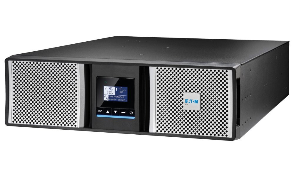 EATON UPS 1/1fáze, 5kVA - 9PX 5000i RT3U Netpack G2