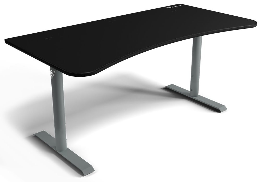 AROZZI herní stůl ARENA Gaming Desk Frozen Grey Black
