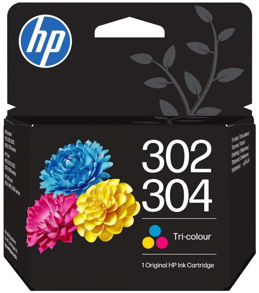 HP 302/304 tri-color inkoustová kazeta, B7RT6AE originál