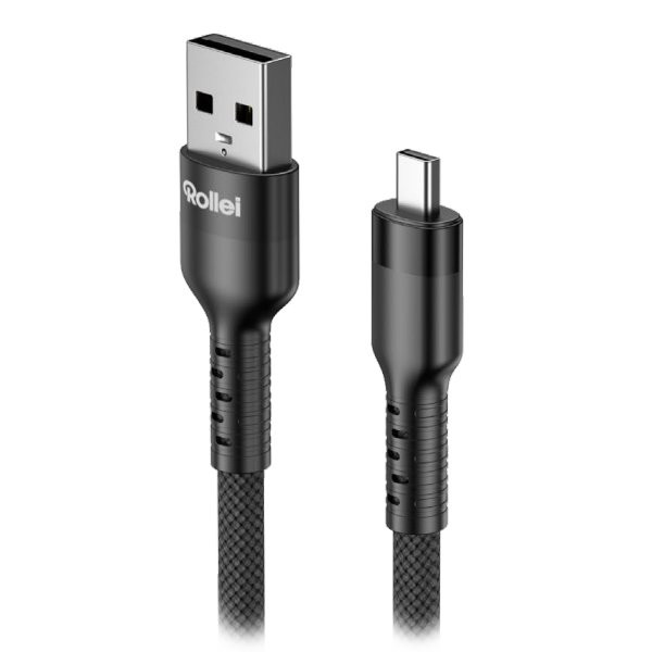 Rollei kabel USB-A/ Mini-USB/ B8/ 1.2 m