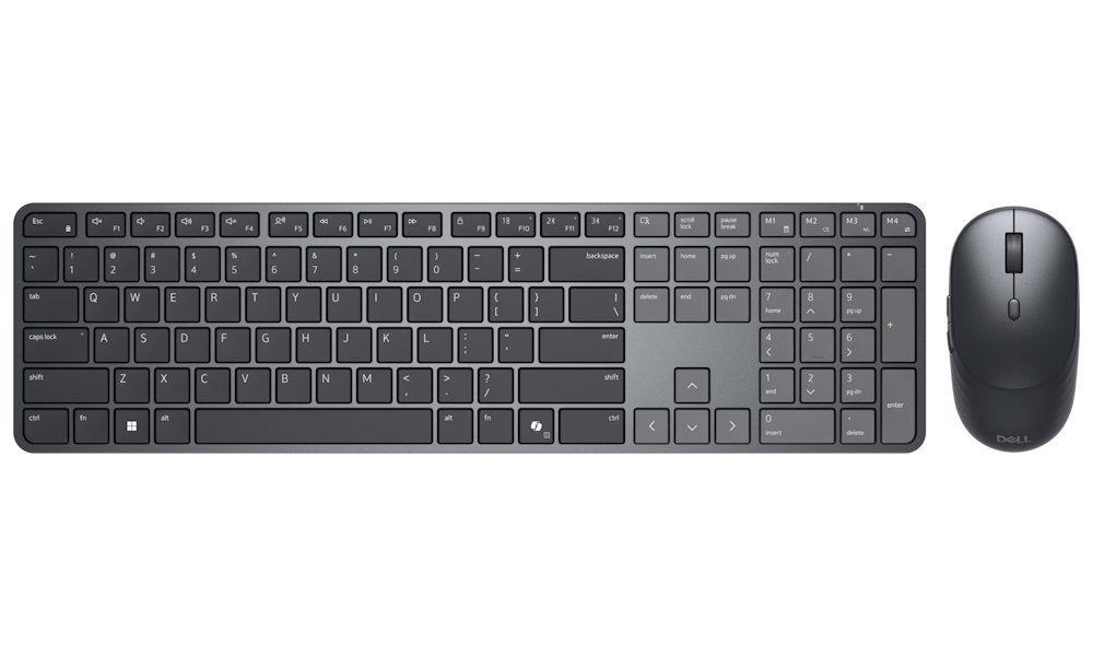 DELL KM726 bezdrátová klávesnice a myš US/ mezinárodní - černá