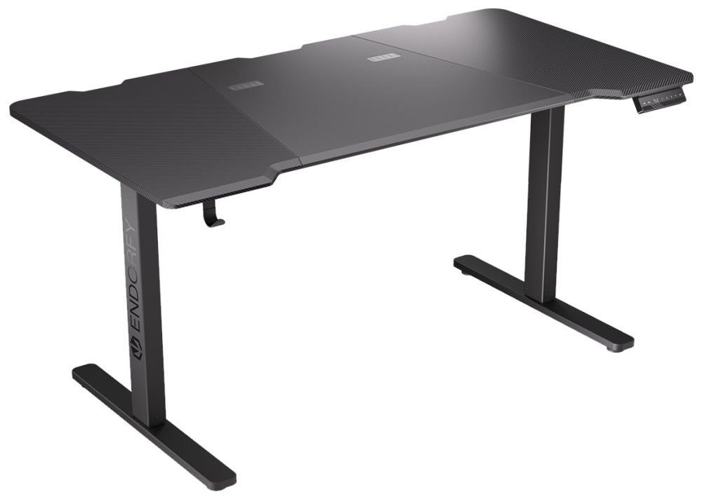 POŠKOZENÝ OBAL - Endorfy herní stůl Atlas L electric / 150cm x 78cm / nosnost 80 kg / elektricky výškově stavitelný (73-120cm)...