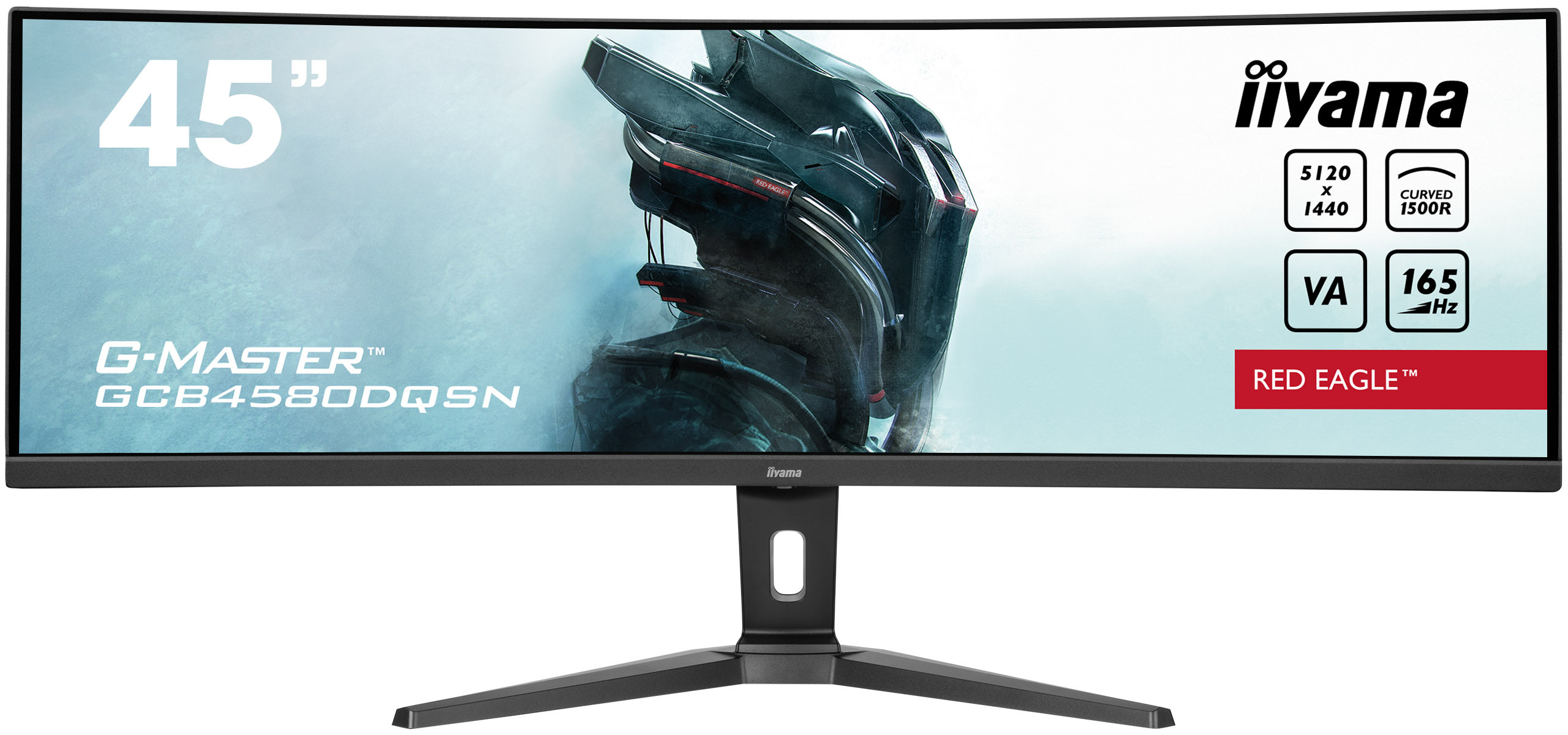 iiyama G-Master/GCB4580DQSN-B1/45"/VA/5120x1440/165Hz/0,8ms/Black/3R