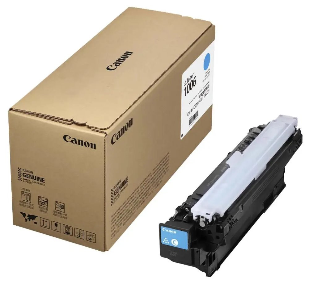 Canon originální toner 1006 cyan,  27 800 stran A4 (5%)