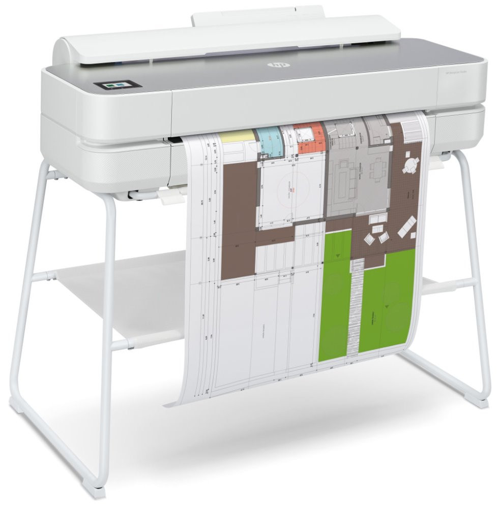 HP DesignJet Studio Steel 24" (A1+, 26s A1, USB 2.0, Ethernet, Wi-Fi)