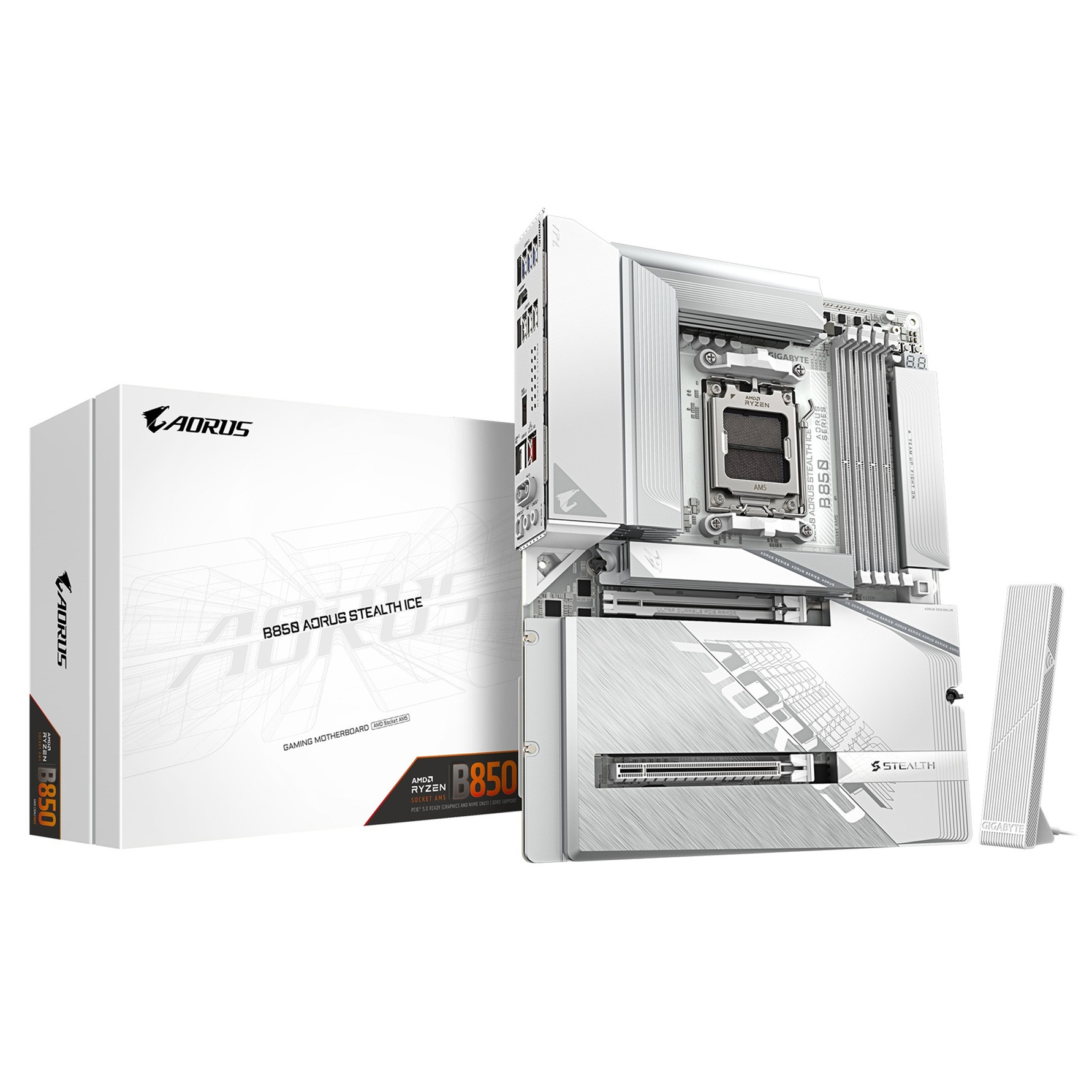 GIGABYTE B850 AORUS STEALTH ICE/AM5/ATX