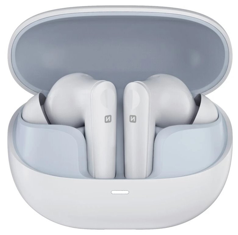 Swissten bluetooth anc sluchátka focus bílá