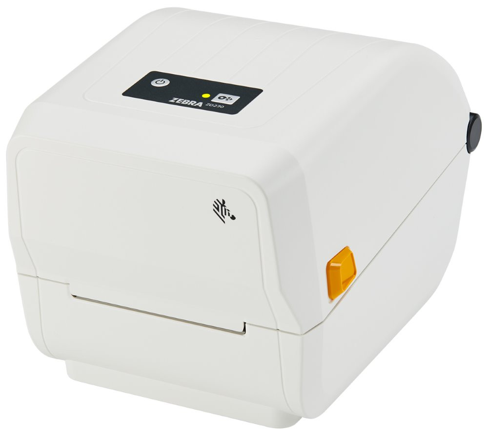 ZEBRA tiskárna ZD230 / Thermal Transfer / 8 dots/mm / 203DPI / USB / Ethernet / bílá /