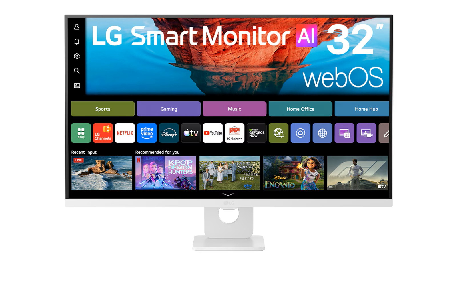 LG/32U721SB-W/31,5"/VA/4K UHD/60Hz/5ms/Bílá/2R