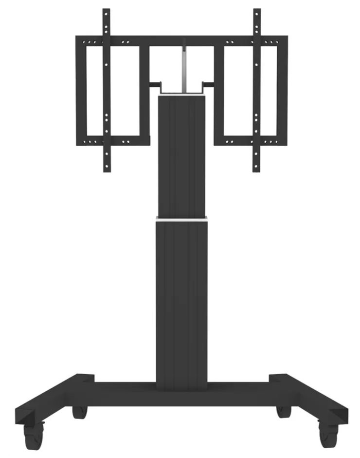 Neomounts  PLASMA-M2500TBLACK / Motorised Mobile Floor Stand (90° tilt) - VESA 200x200 up to 800x600 / Black