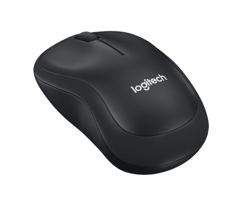Logitech M220/Kancelářská/Optická/1 000 DPI/Bezdrátová USB/Černá