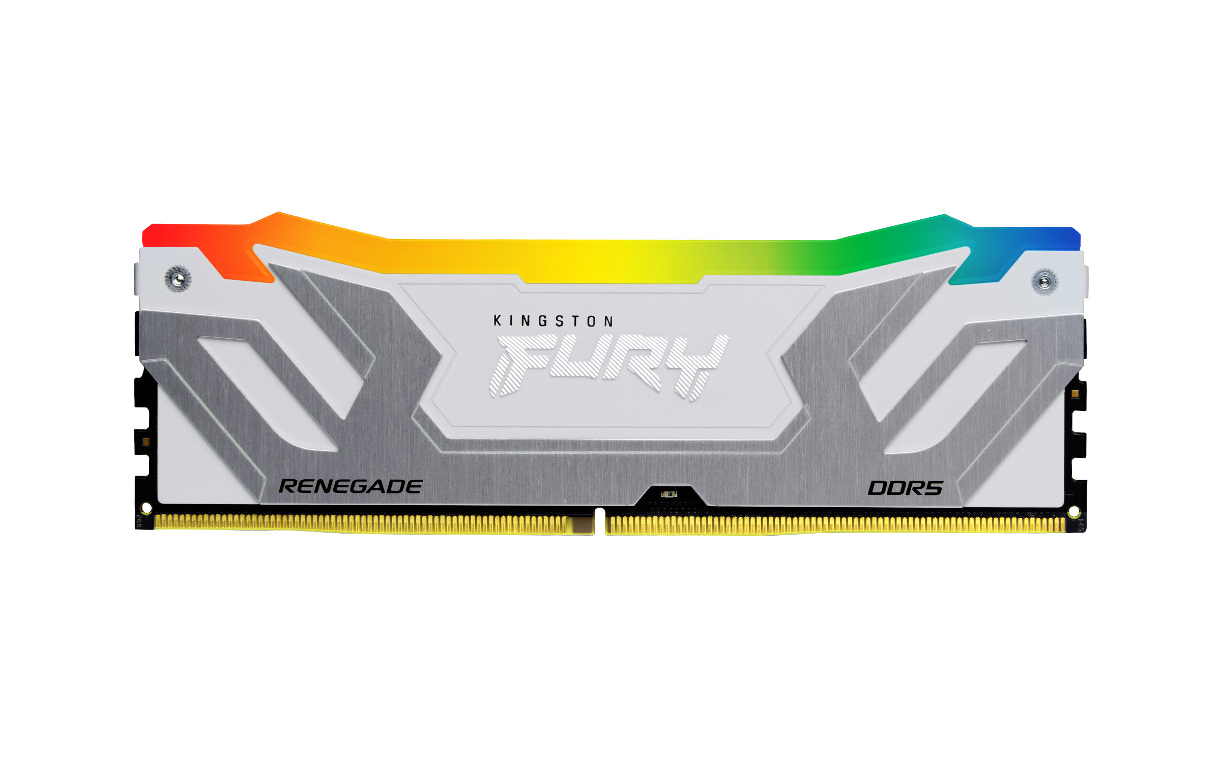 Kingston/CUDIMM DDR5/24/8800MHz/CL42/1x24GB/RGB/White