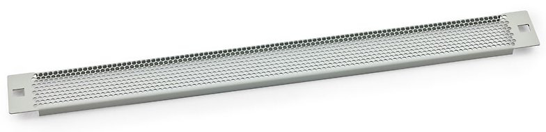19' záslepka 1U plastový zámek, síto 75%-4mm