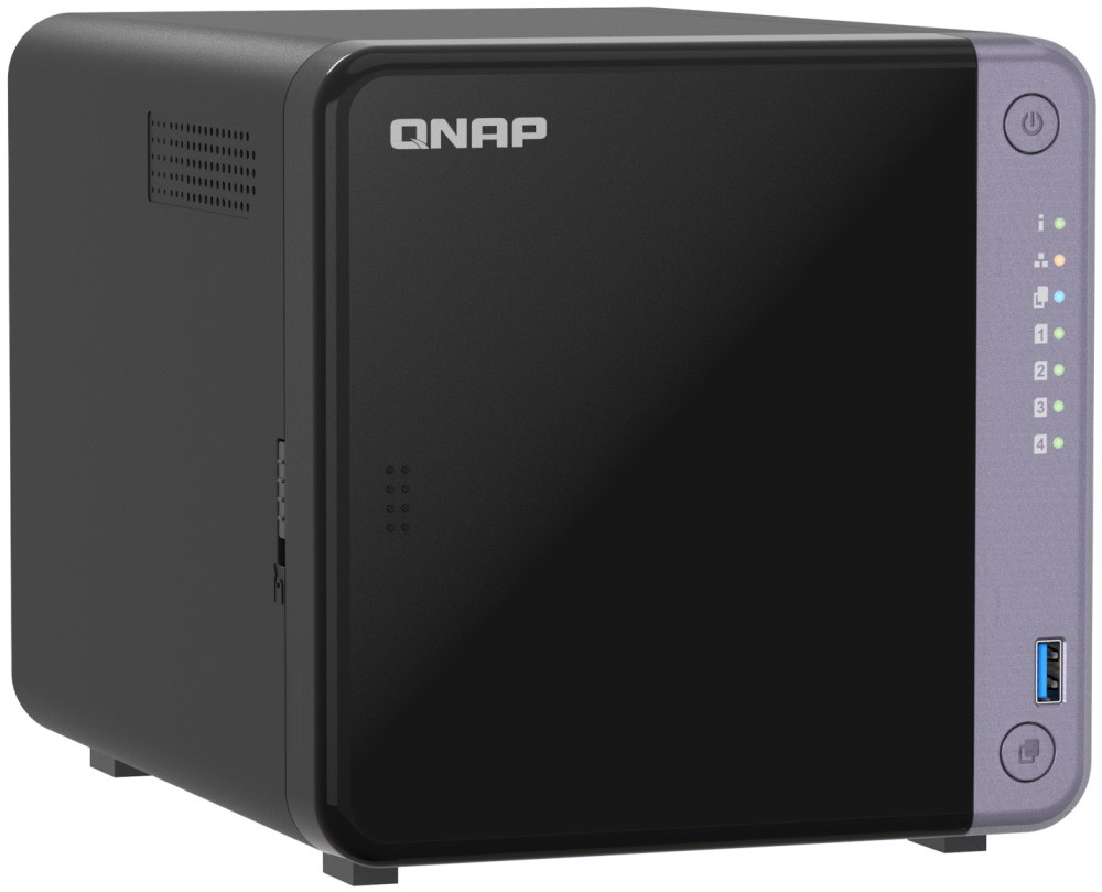 QNAP TS-432X-4G   4x SATA, 4GB RAM, 1x PCIe slot, 2x 2,5GbE, 1x 10GbE SFP+, 2x USB 3.2