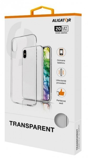 ALIGATOR Pouzdro Transparent Samsung A22 5G