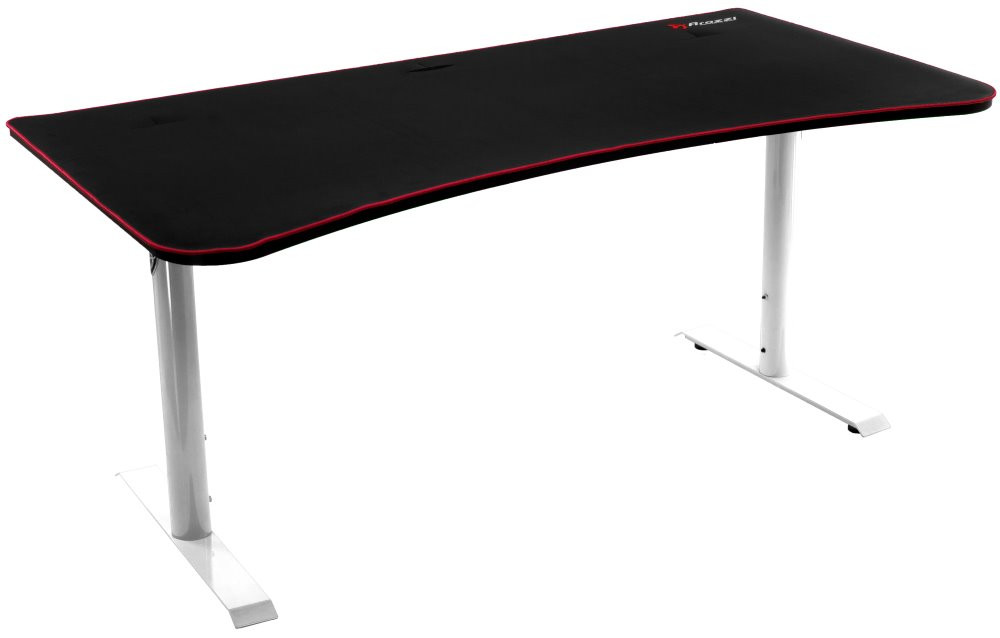AROZZI herní stůl ARENA Gaming Desk/ černobílý