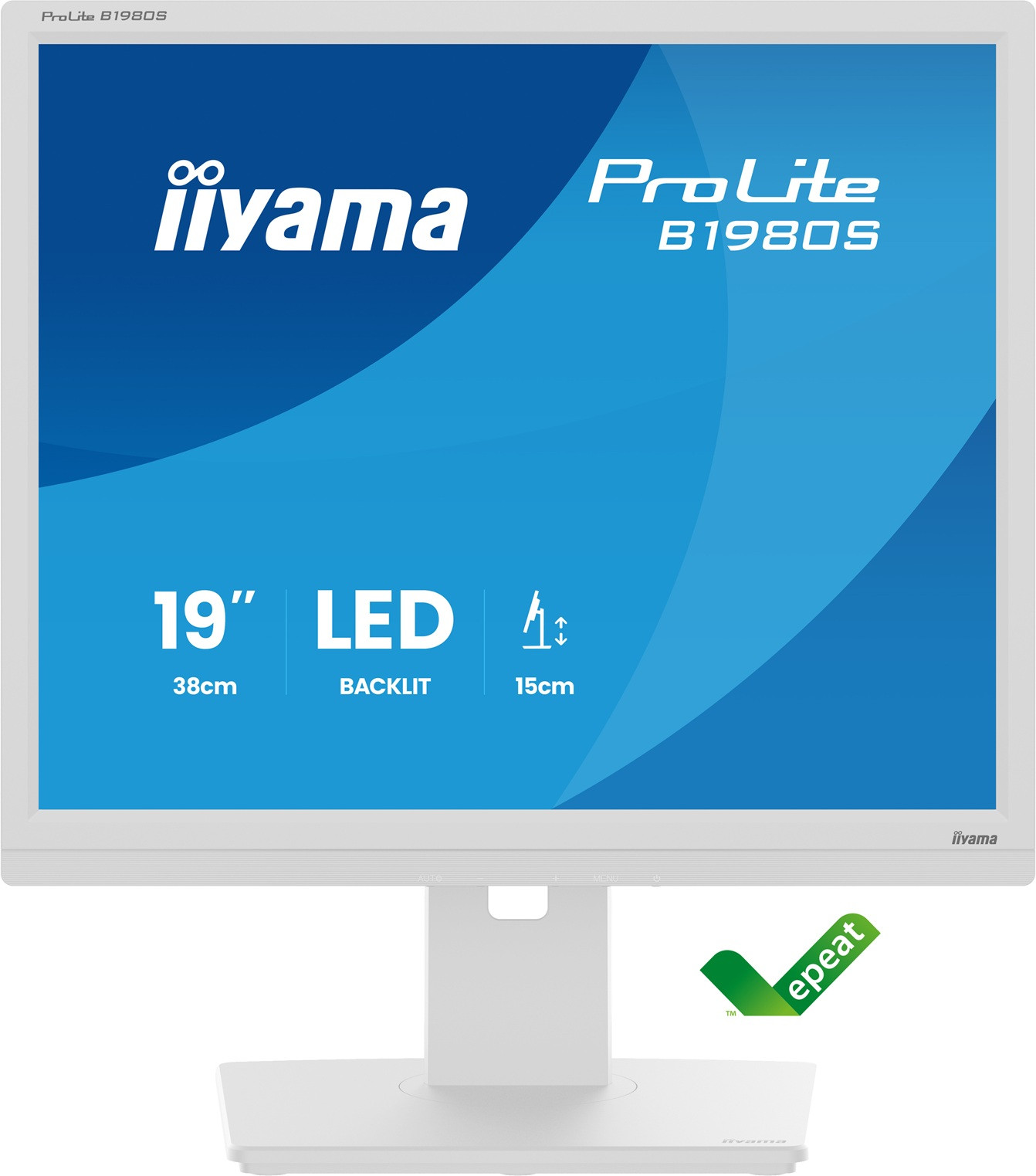 iiyama ProLite/B1980S-W1/19"/TN/1280x1024/75Hz/3ms/White/3R