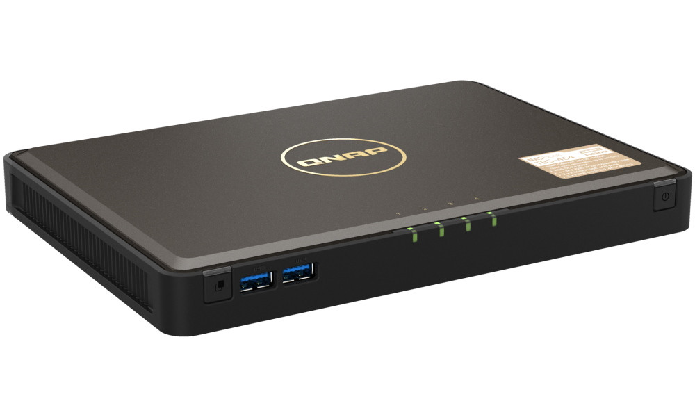 QNAP TBS-464-8G   4x M.2 NVMe slot, 8GB RAM DDR4, 2x 2,5GbE, 5x USB, 2x HDMI 2.0 4K