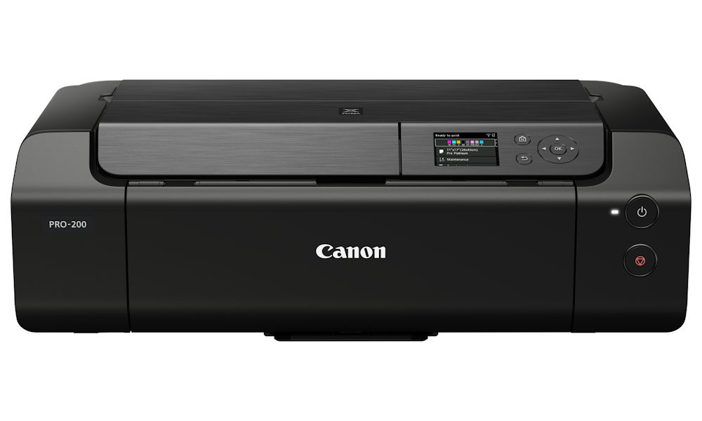 Canon PIXMA Pro-200  / A3/ 4800x2400/ WiFi/  USB/ LAN / 8 barevných náplní / černá