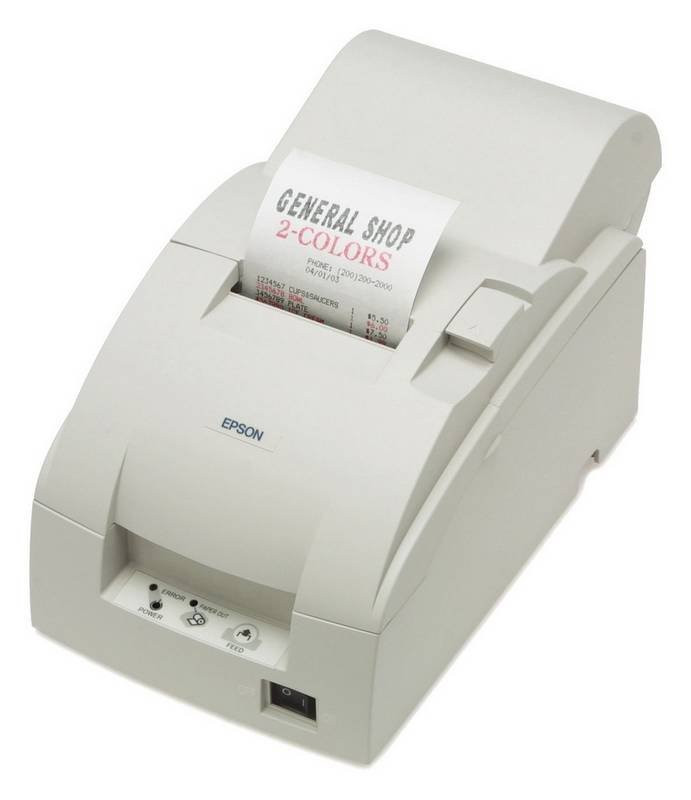 EPSON TM-U220PA-007/ Pokladní tiskárna/ Paralelní/ Bílá/ Včetně zdroje