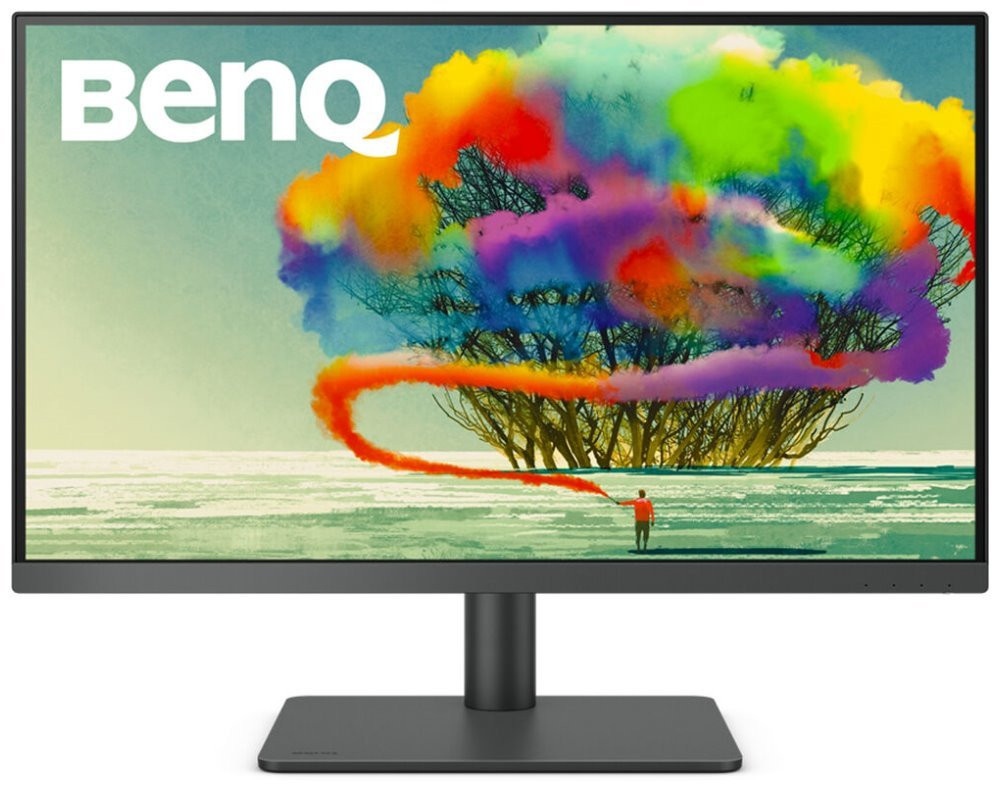 ROZBALENÉ - BENQ 27" LED PD2705U/ FF/ LBL/ IPS panel/ 3840x2160/ 20M:1/ 5ms/ HDMI/ DP/ USB/ repro/ Pivot/ černý