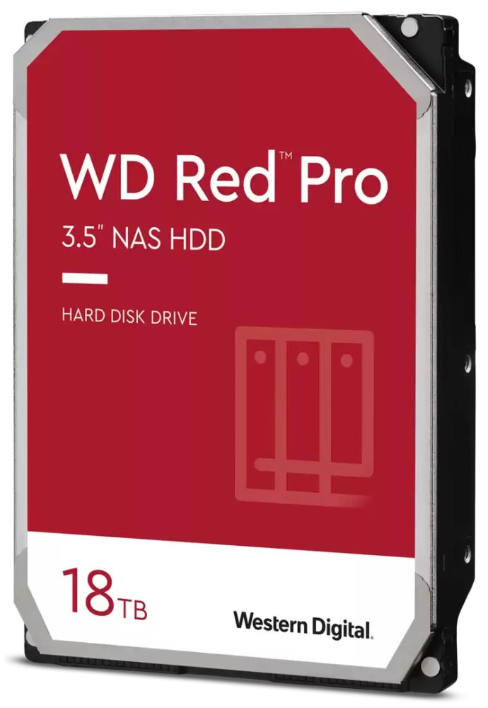 WD RED Pro 18TB / WD181KFGX / SATA 6Gb/s /  Interní 3,5" / 512MB