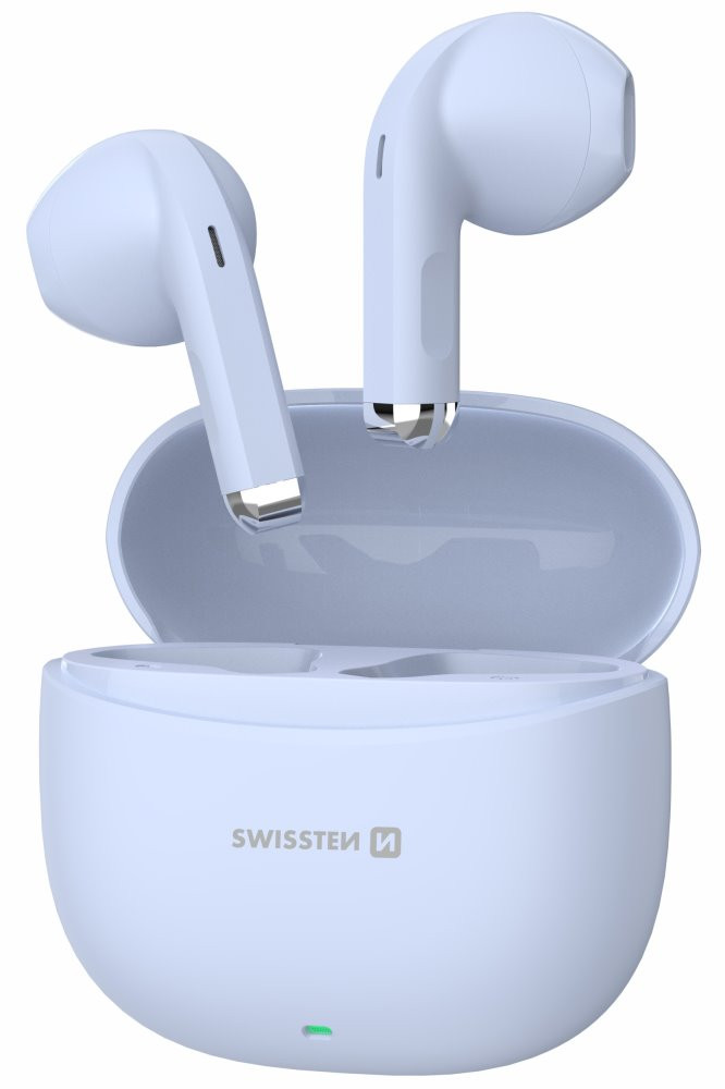 Swissten Bluetooth TWS sluchátka Mini Tune modrá