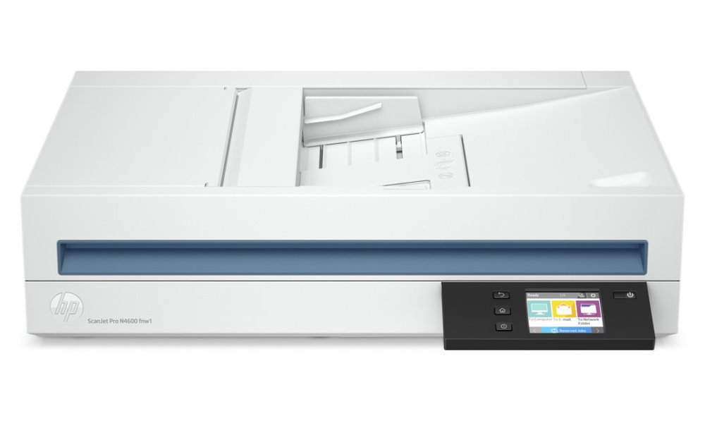 HP Scanjet Pro N4600 fnw1/ A4/ 1200x1200/ USB/ LAN/ WiFi/ ADF