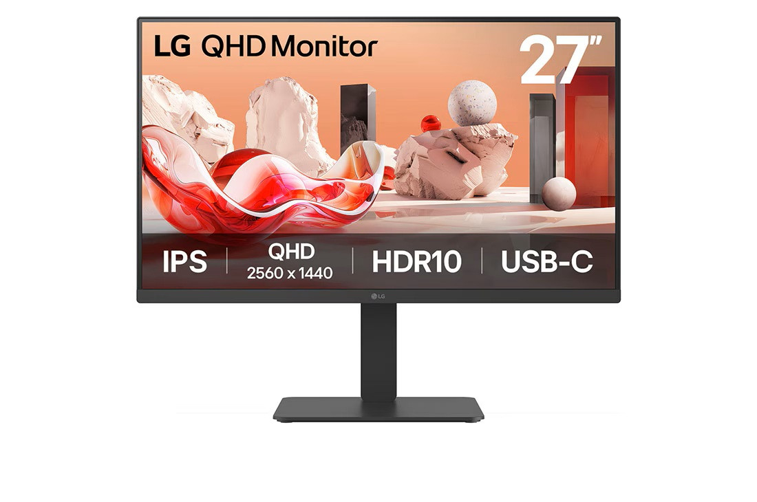 LG/27BA65QB/27"/IPS/QHD/100Hz/5ms/Černá/2R