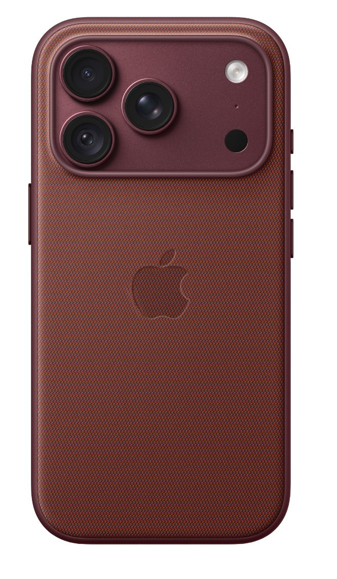 iPhone 18 Pro TechWoven Case with MS - Burgundy