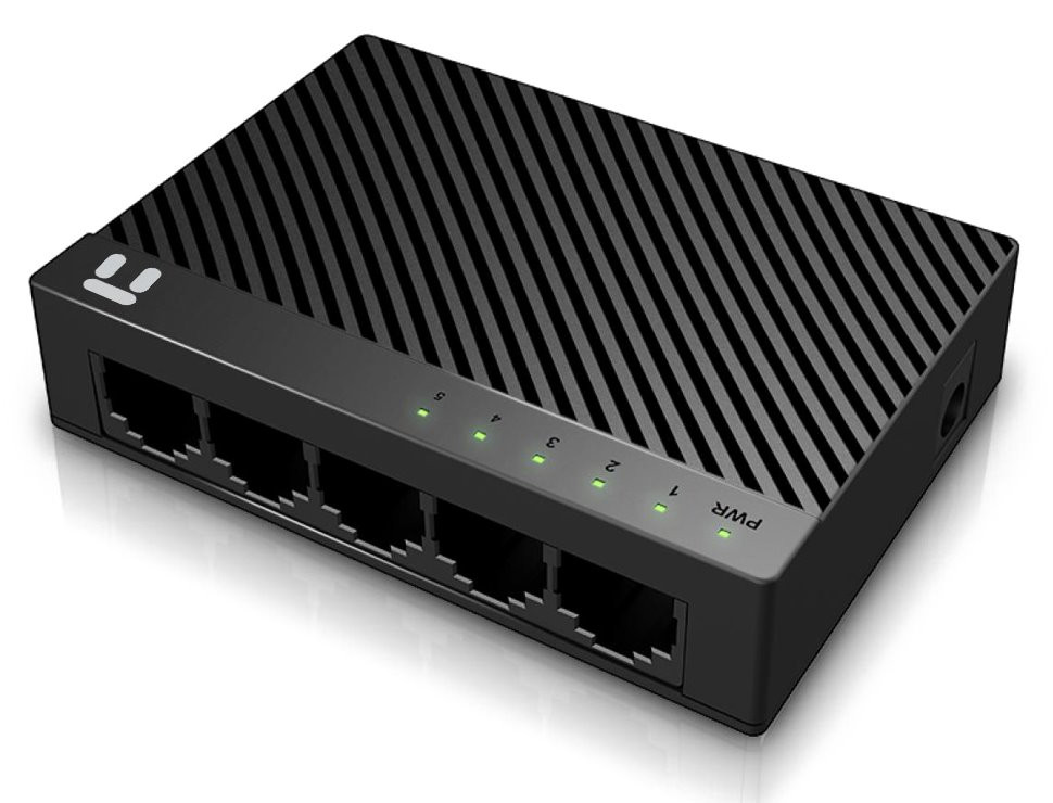 STONET by Netis ST3105C Switch 5x 10/100Mbps, miniaturní
