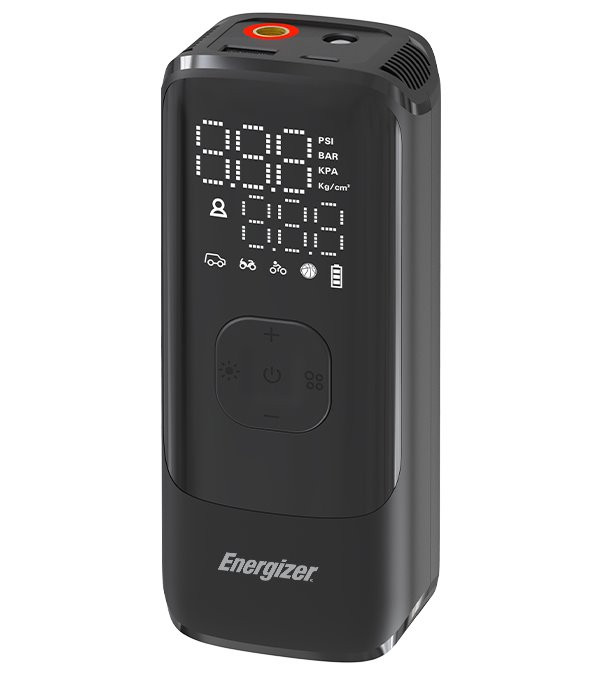 Energizer PAC40002   2000mAh, Vzduchový kompresor a powerbanka
