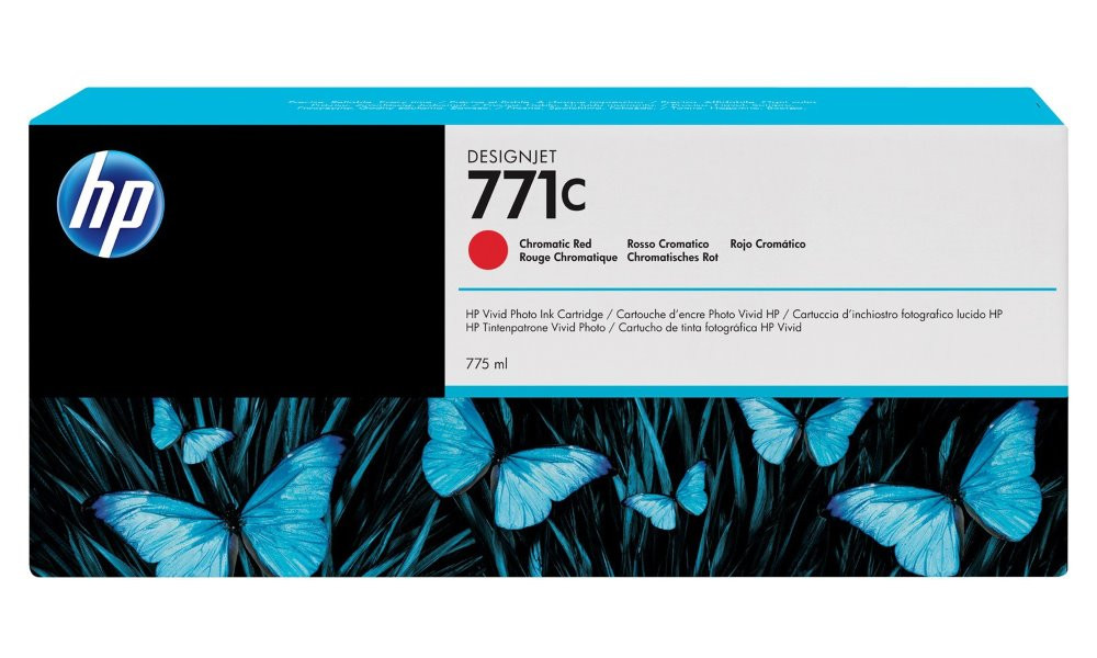 HP 771C Chromatická purpurová inkoustová kazeta DesignJet, 775 ml