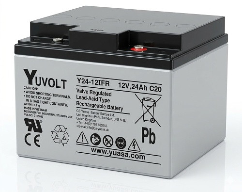 Yuasa YUVOLT Y24-12FR VdS (12V; 24Ah, M5)