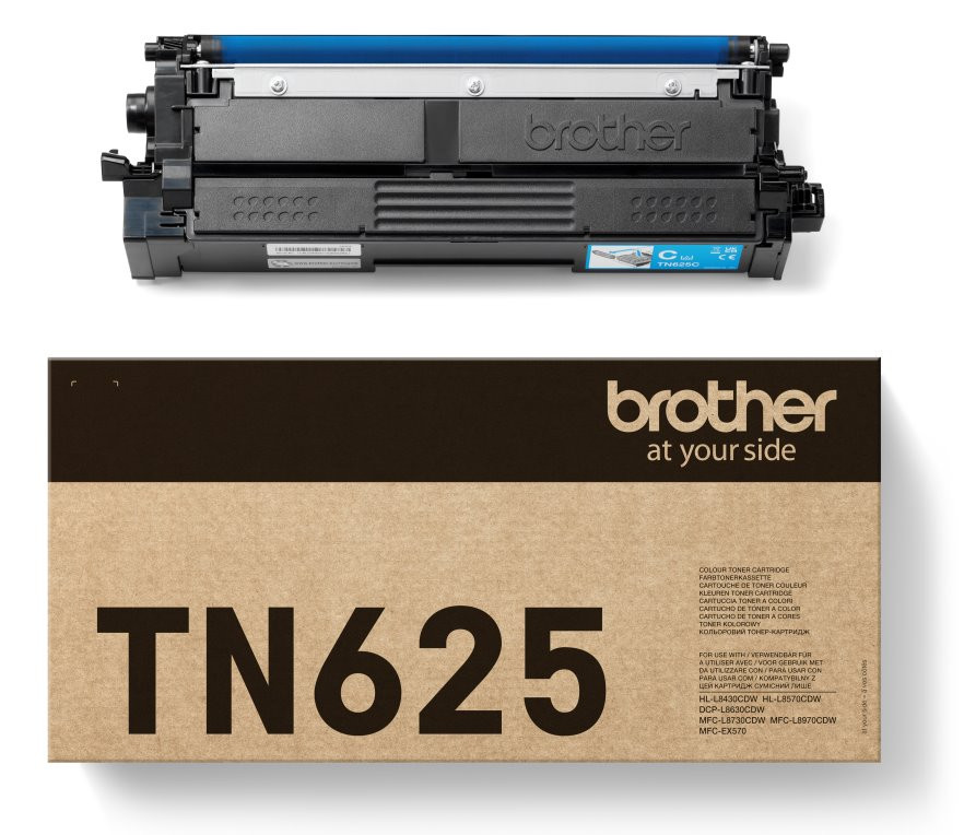 BROTHER toner TN625C pro HL-L8430/ DCP-L8630/MFC-L8730CDW / 1800 stran / cyan