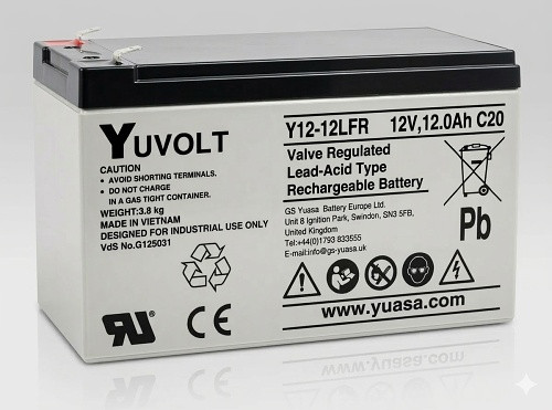 Yuasa YUVOLT Y12-12FR F2 VdS (12V; 12Ah)