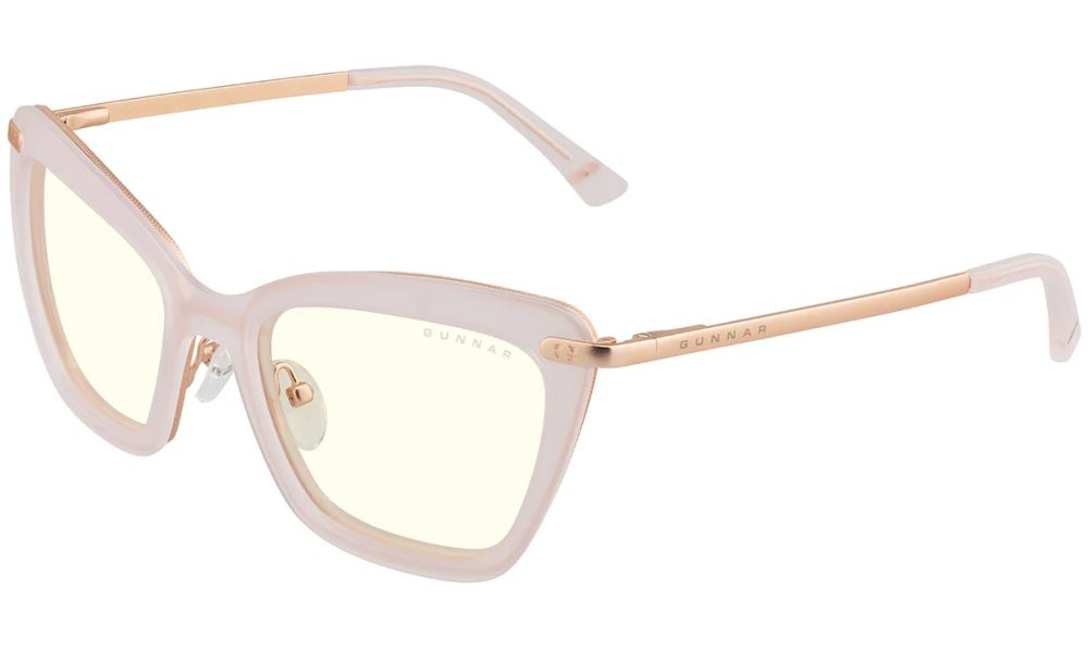 GUNNAR kancelářske/herní brýle  ANNA BALLET PINK čirá skla BLF 35 GUNNAR focus