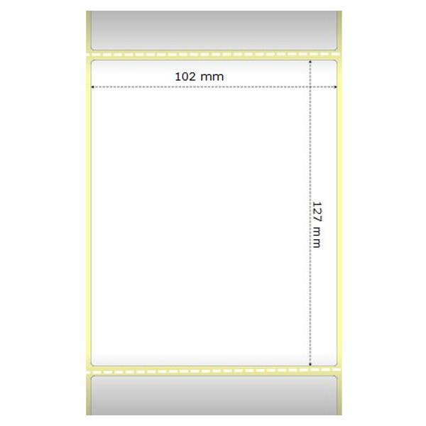 Zebra Z-Select 2000D/ role štítků / termální papír / 102x127mm