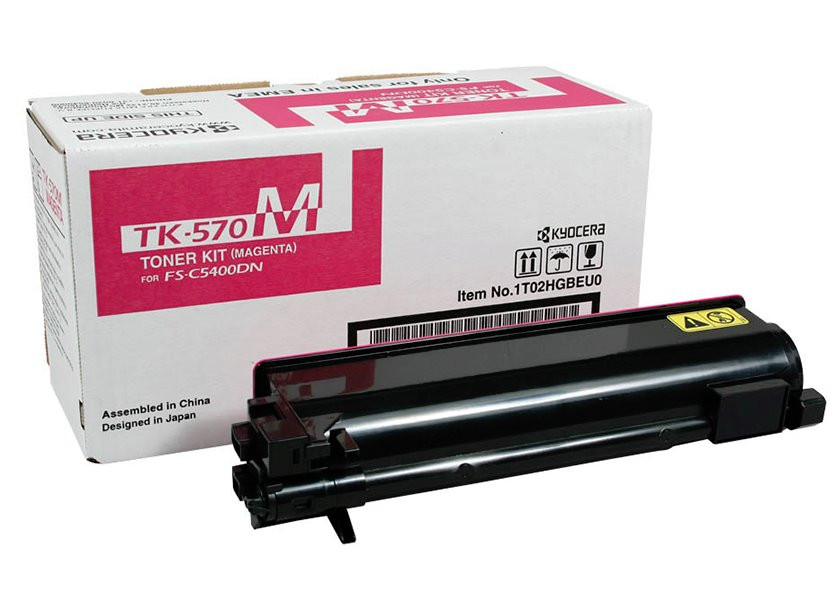 Kyocera toner TK-570M/ FS-C5400DN/ 12 000 stran/ purpurový