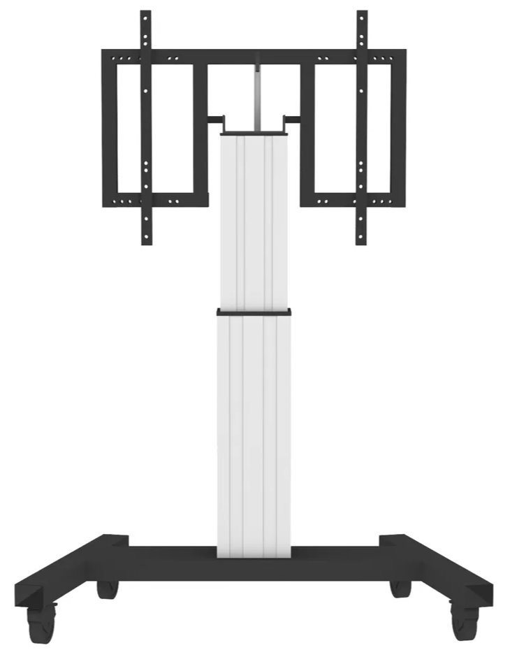 POŠKOZENÝ OBAL - Neomounts  PLASMA-M2500TSILVER / Motorised Mobile Floor Stand (90° tilt) - VESA 200x200 up to 800x600 / Silver