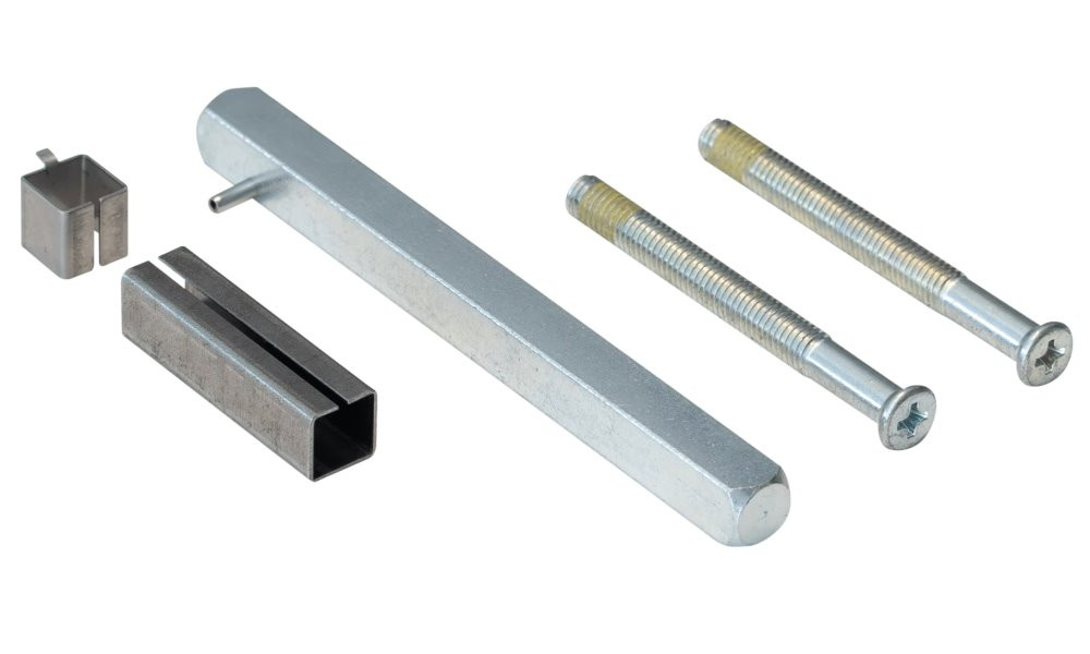 2N Fortis Handle - Sada čtyřhranu se šrouby, 7mm, 75 - 83mm