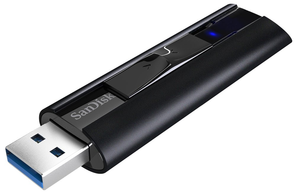 SanDisk Extreme PRO 1TB / USB Type-A / USB 3.2 Gen 1 / R: Up to 420MB/s / W: Up to 380MB/s
