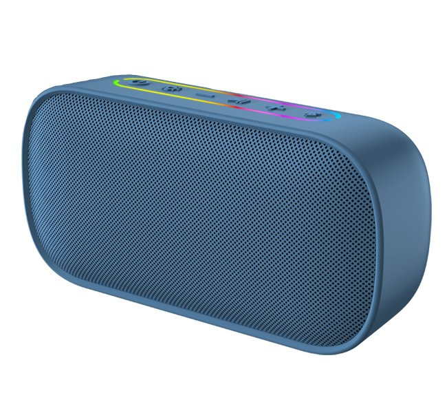 GENIUS repro SP-928BT/ IPX7/ Bluetooth 6.0/ 8W/ mikrofon/ dobíjecí USB-C/ modrá
