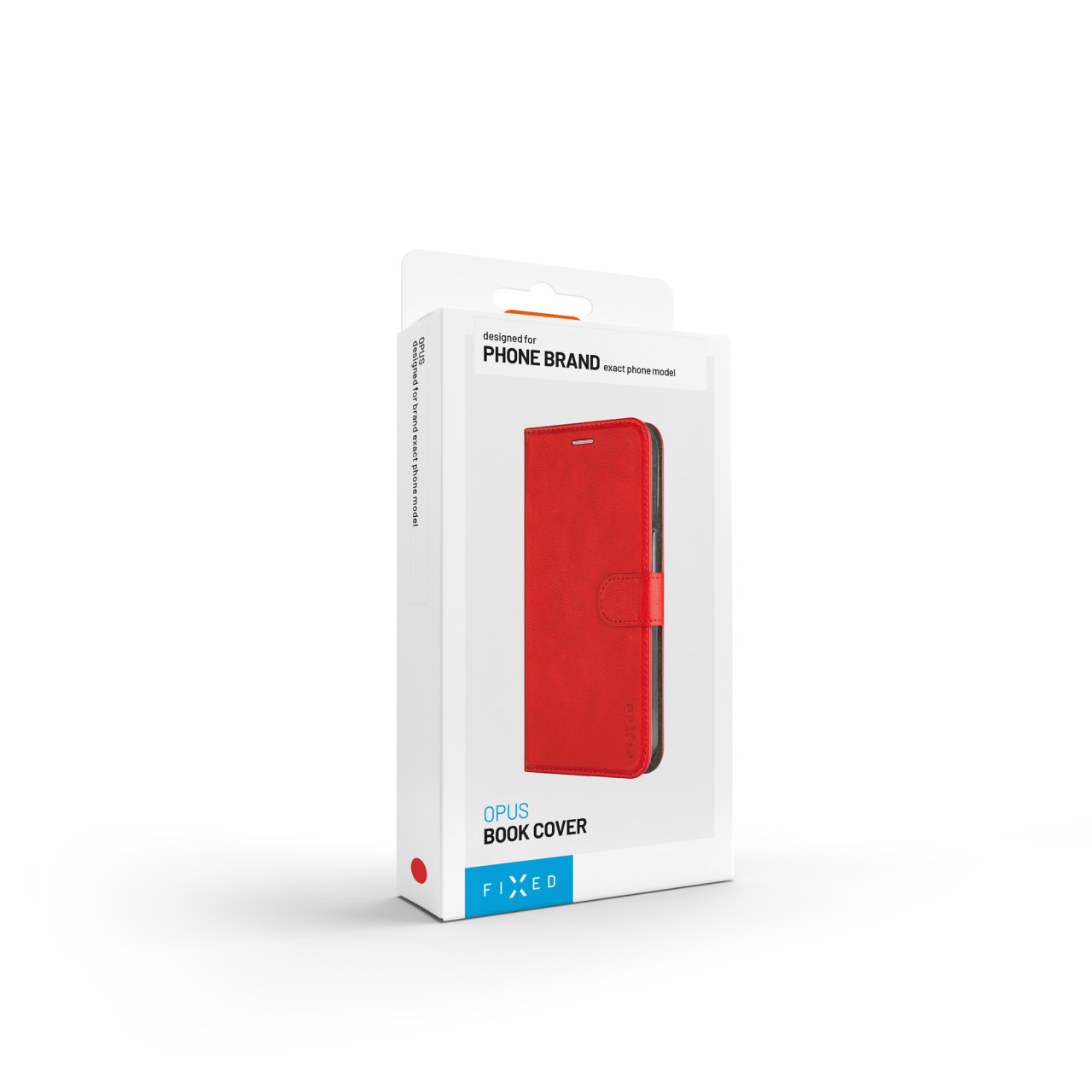 Pouzdro typu kniha FIXED Opus pro Samsung Galaxy A18, červené