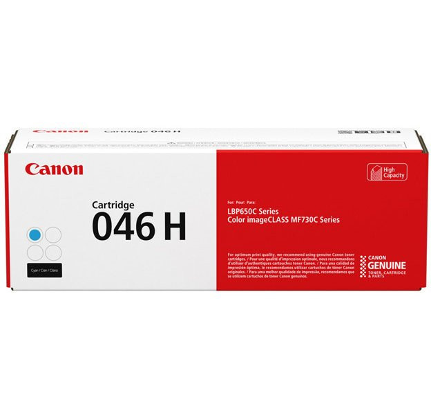 Canon originální toner CRG-046H C, azurová