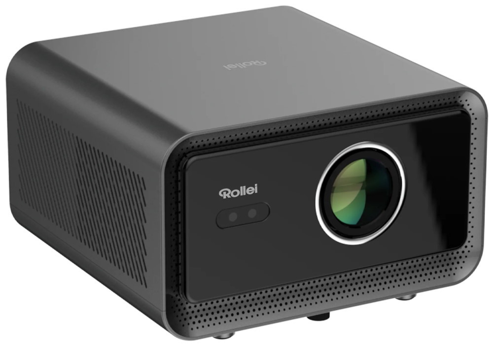 Rollei chytrý přenosný projektor SB-718 1080p až 4K/ 1000 ANSI/ 1000:1/ HDMI/ USB/ BT/ Wi-Fi/ Repro/ bílý