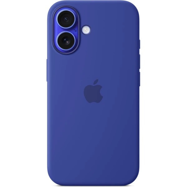 iPhone 16 Plus Silicone Case w MS -Ultramar. / SK