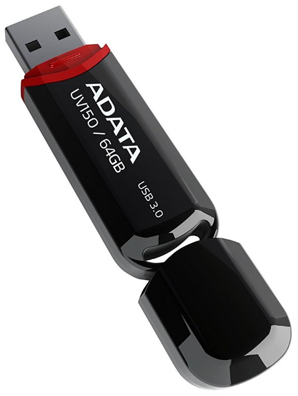 ADATA DashDrive Value UV150 64GB / USB 3.2 Gen1 / černá